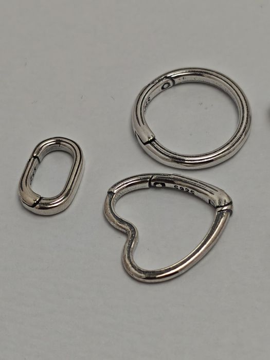 Komplet zawieszek i ogniwek do bransoletki S925 ALE