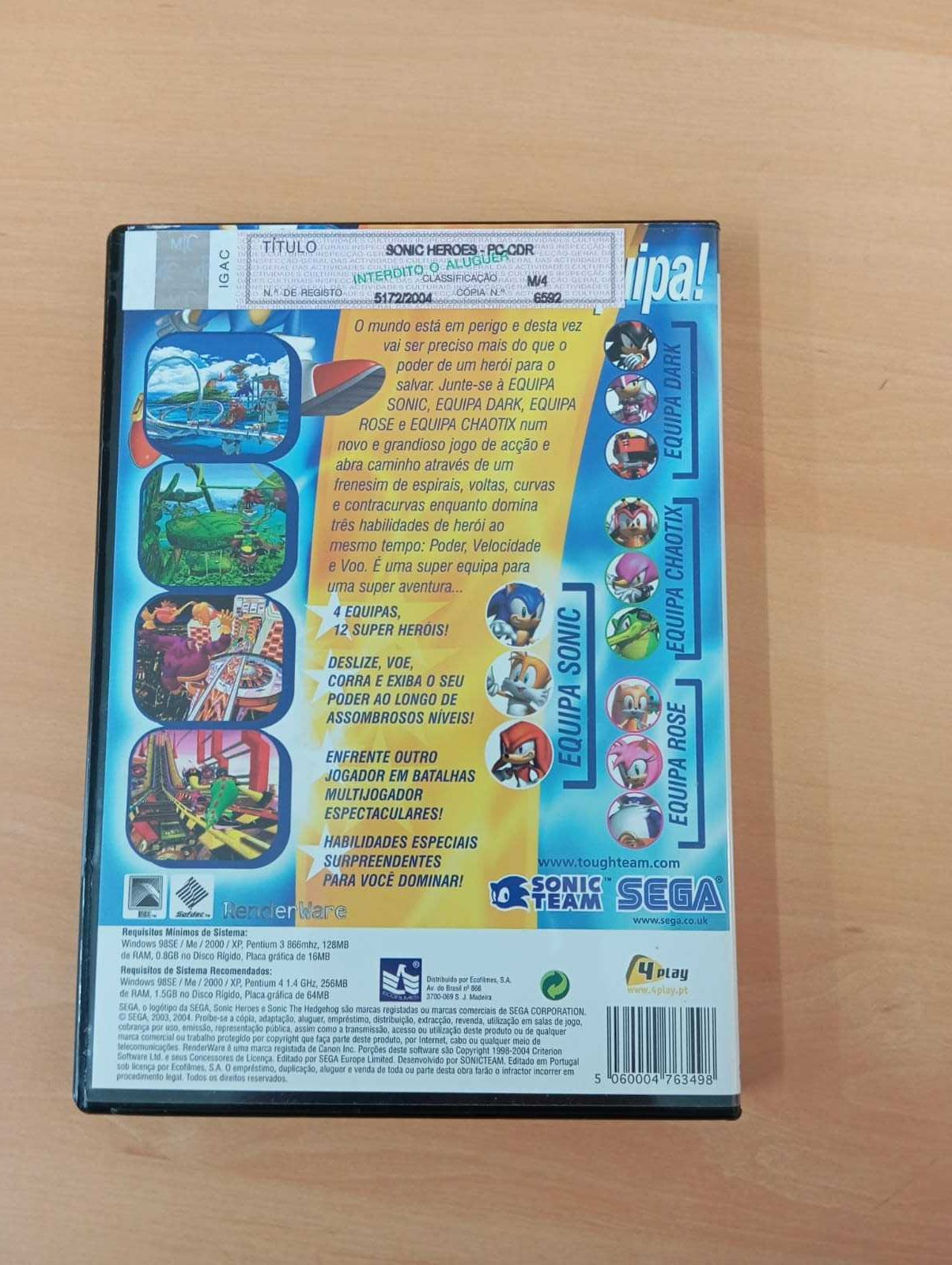 Jogos PC e Playstation 2