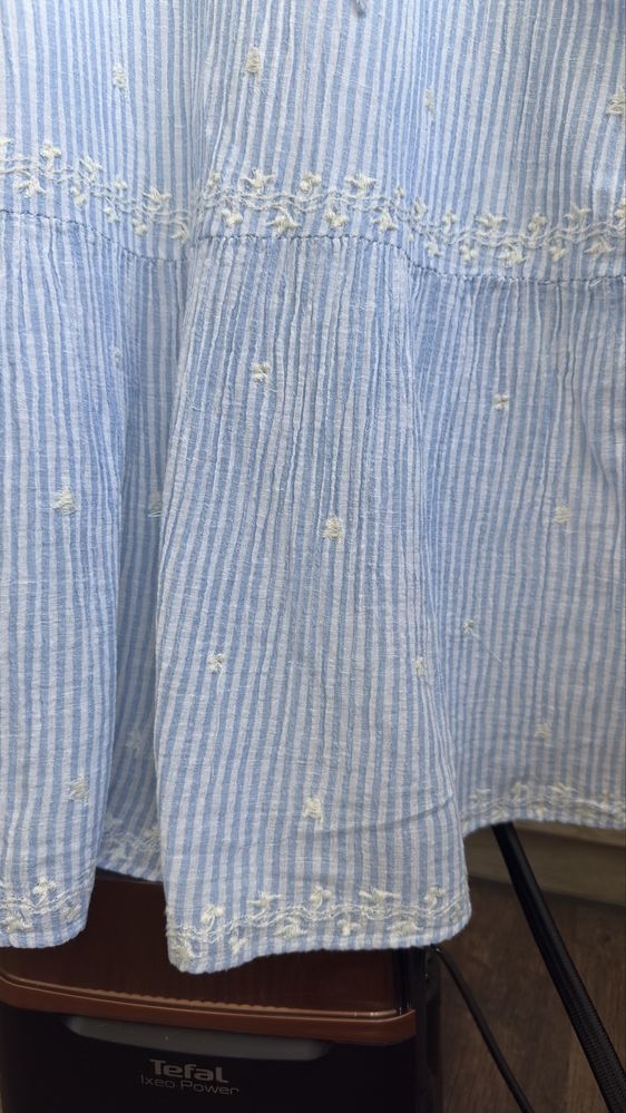 Блакитна сукня Zara р. S-M