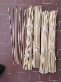 Szpilki bambusowe naturalne 60 cm średnica 6 mm [podpórki do roślin]