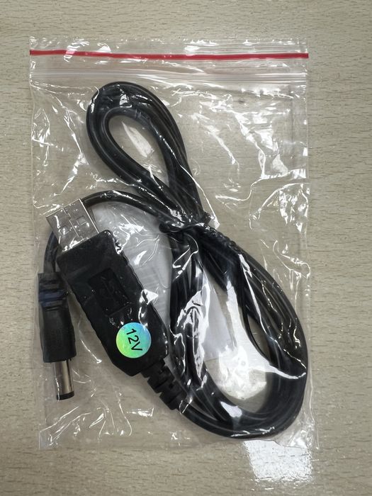 USB кабель на 9/12 v для WiFi роутера