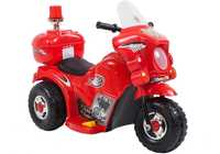 Motor motockl jeździk elektryczny dla dzieci na akumulator Czerwony