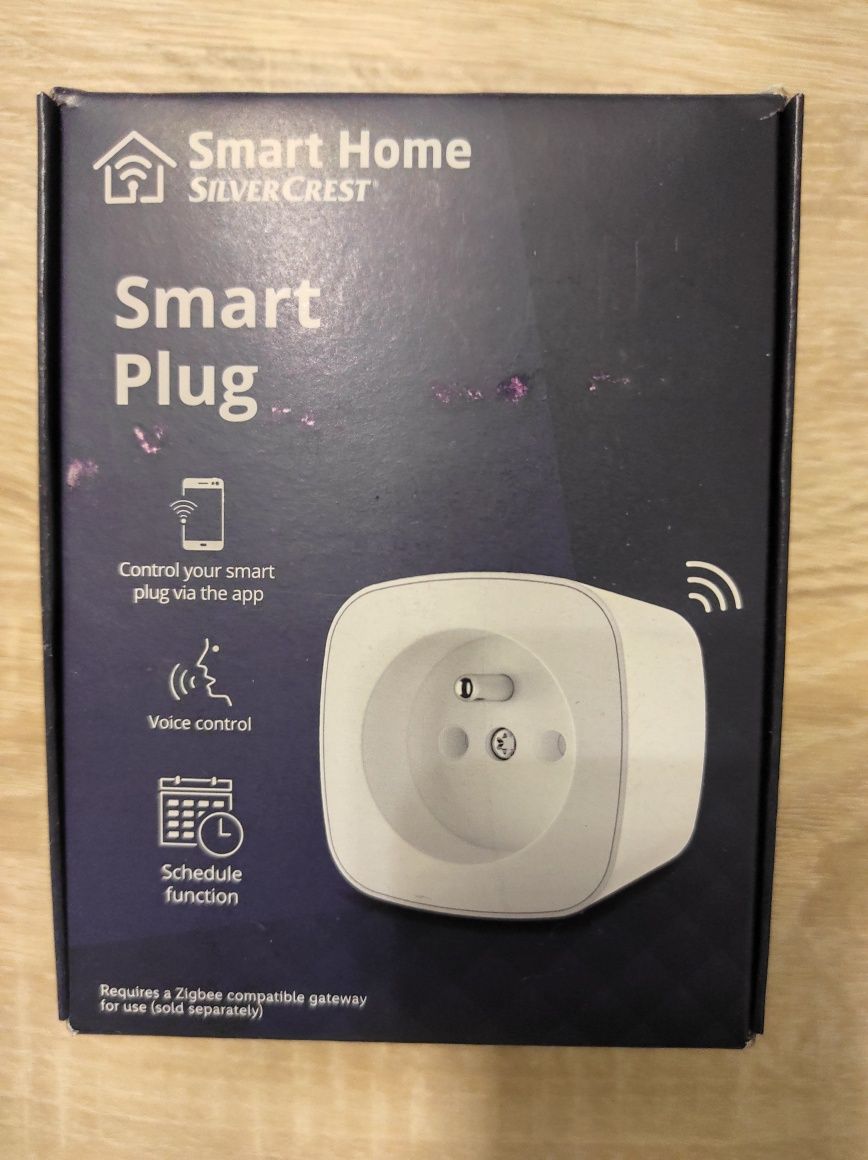 SILVERCREST Inteligentne gniazdko przejściówka Zigbee 3.0 Smart Home