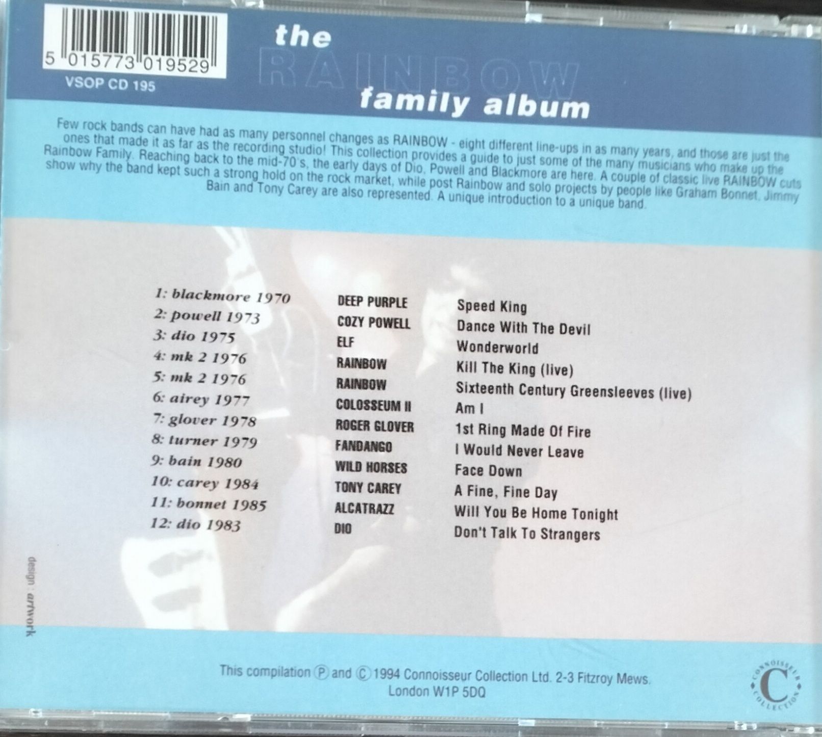 Rainbow The family album CD