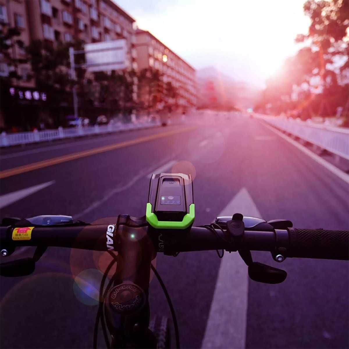 Велофара Speaker Bicycle Light Newboler Smart 4000 мАч вело фонарь