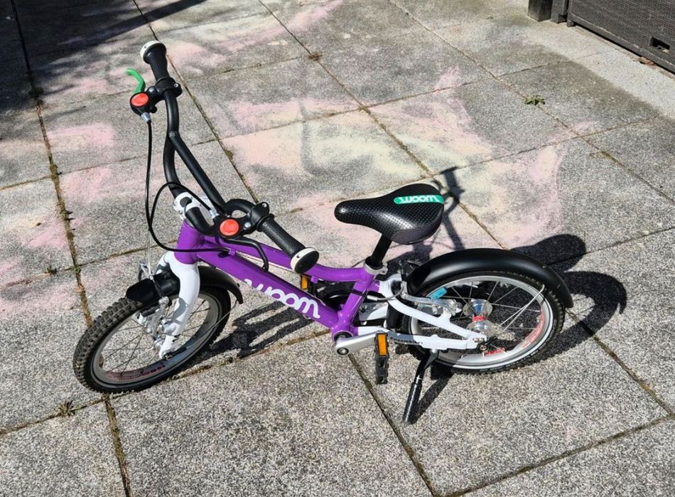 Bicicleta infantil Woom 2 de 14 polegadas