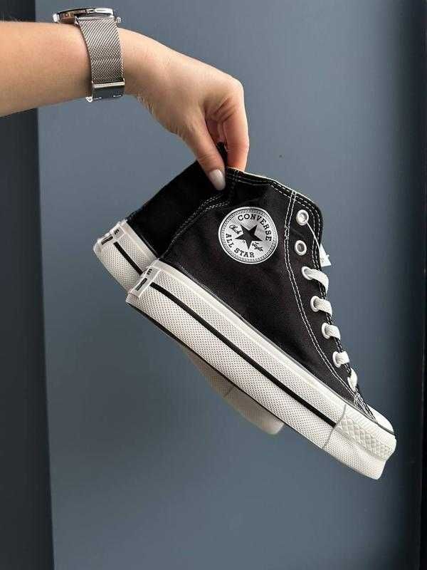 Кеди Converse All Star на високій підошві ,конверси на платформі 4см
