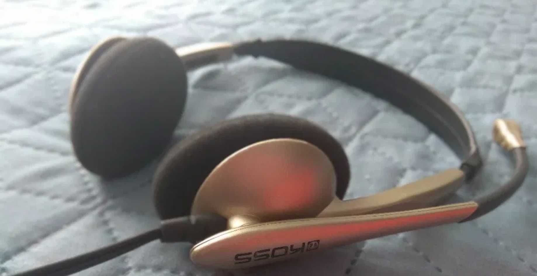 KOSS CS100 USB Комп'ютерна гарнітура IP телефонія Навушники мікрофон