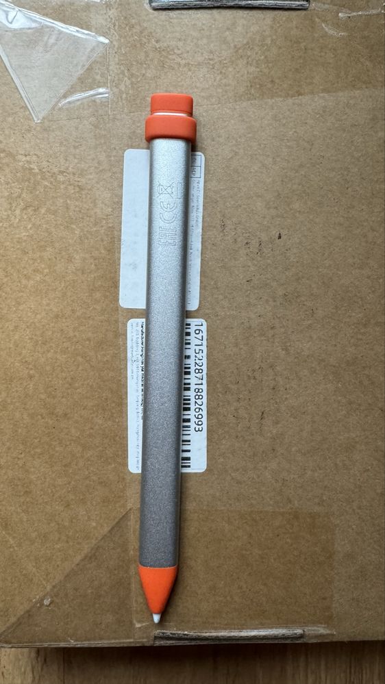 Logitech Crayon iPad pomarańczowy - Wejście lightnining