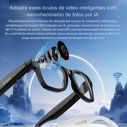 Óculos Inteligentes YSG · IA e Comunicação Avançada - NOVO
