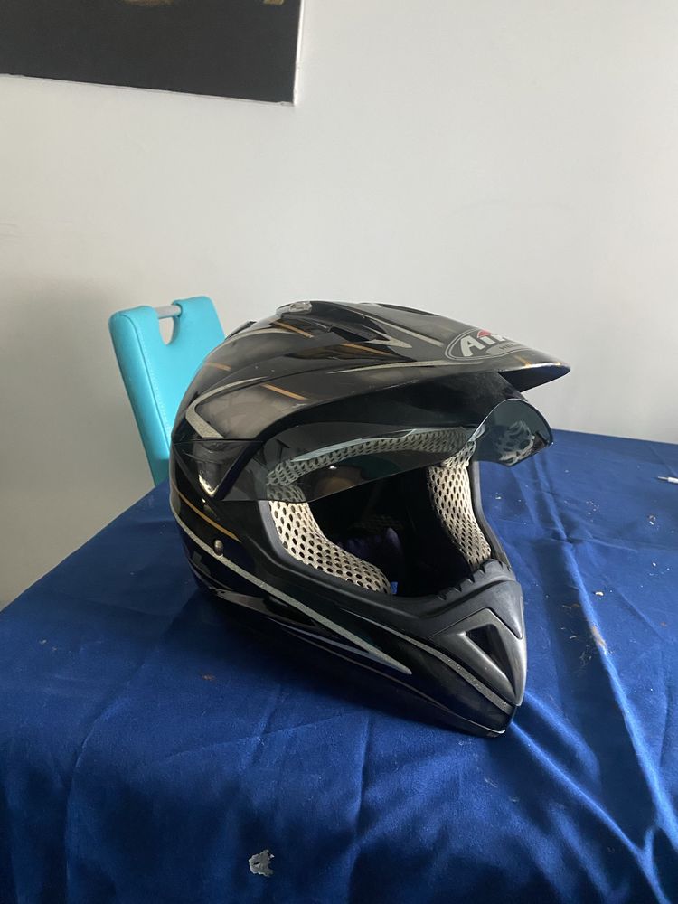 Capacete de mota