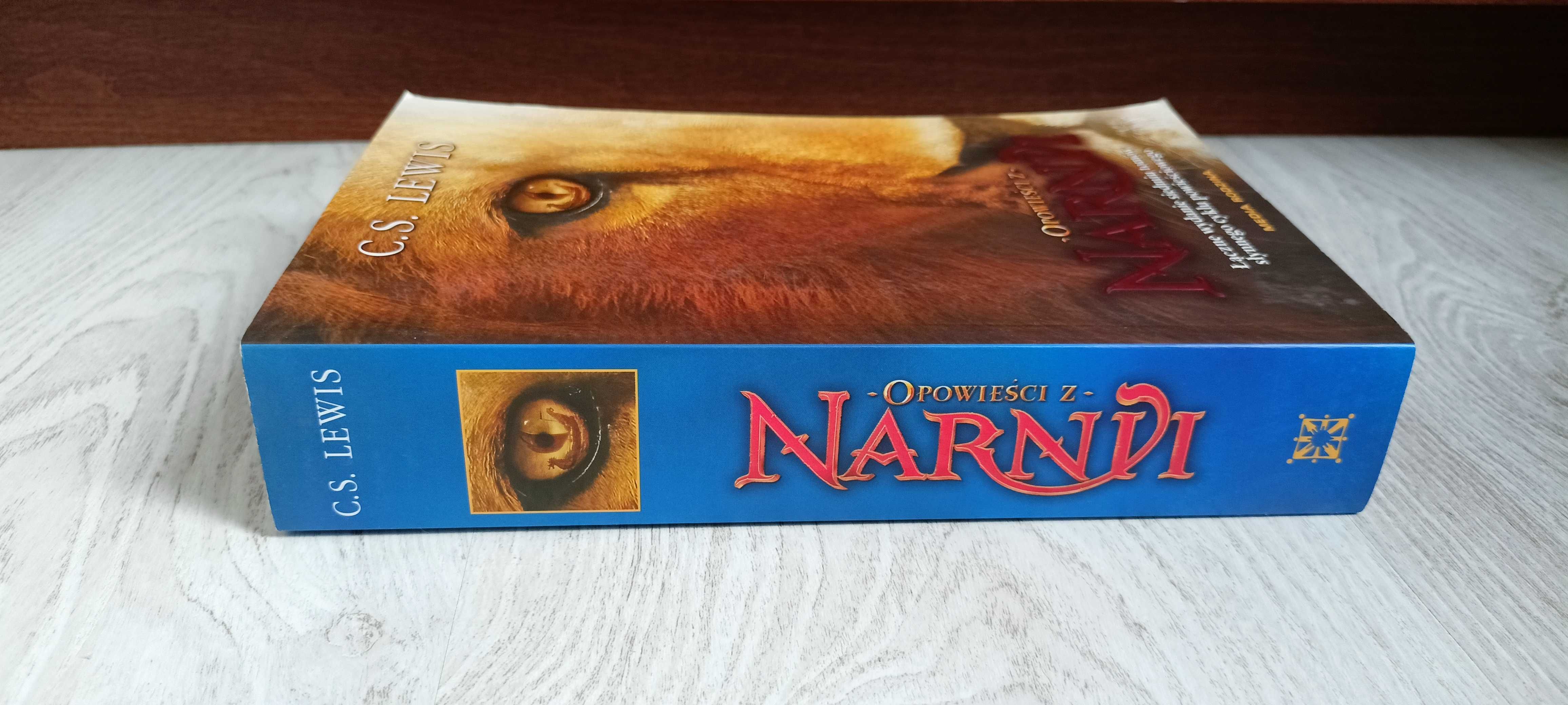 C. S. Lewis Opowieści z Narnii KOMPLET 7 TOMÓW w 1 - DUŻY FORMAT  bdb