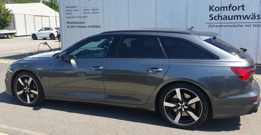 AUDI S6 Avant Quattro Daytona Grey+Black 100% bezwypadk. Na Gwarancji