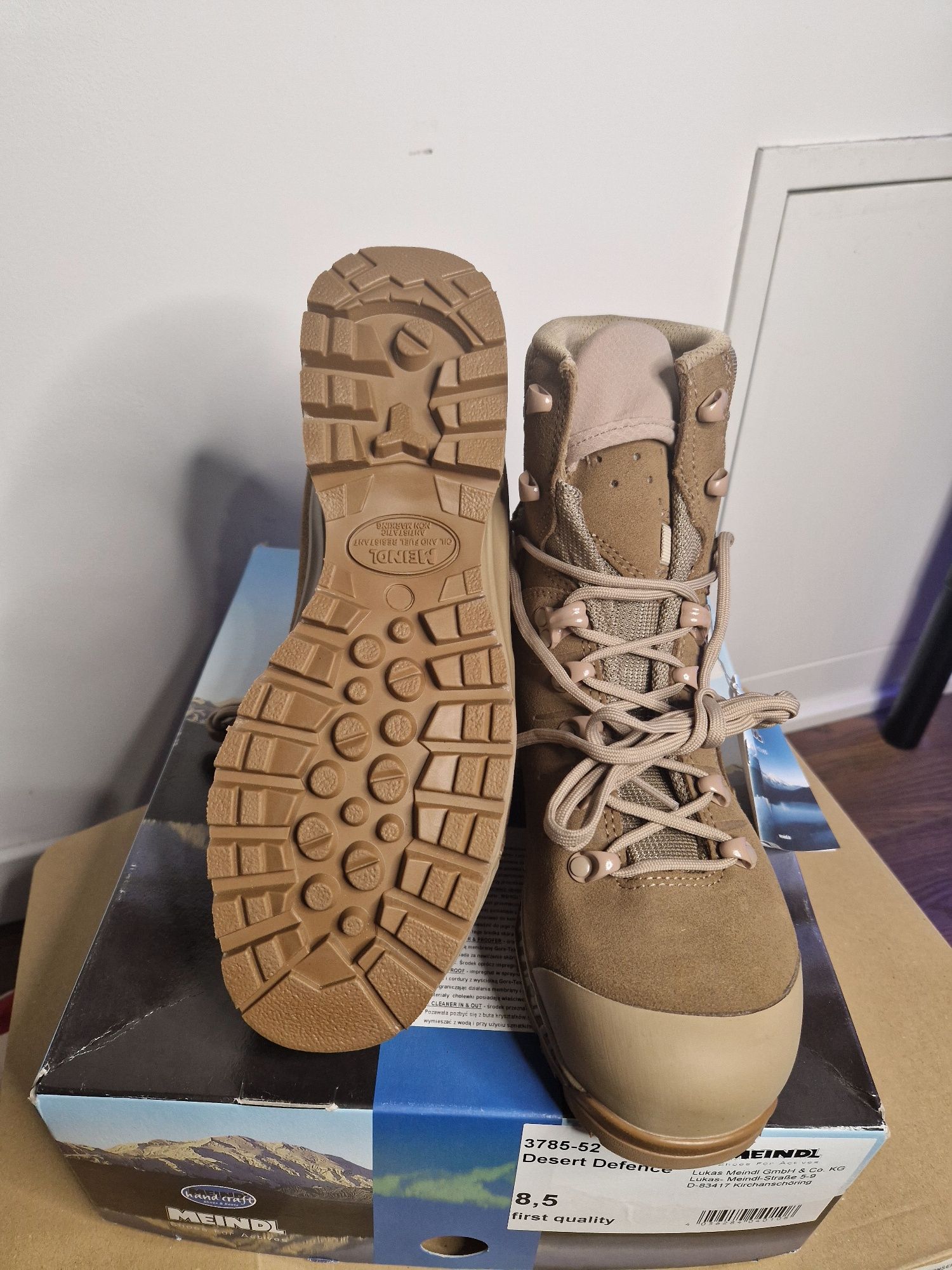 Trapery męskie buty górskie Meindl Desert Defence rozm.42.5
