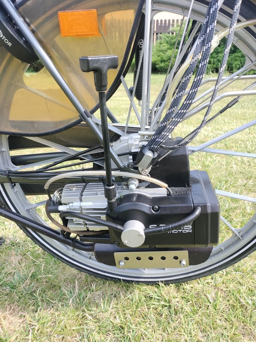 Holenderski rower spalinowy Saxonette Spartamet Sachs