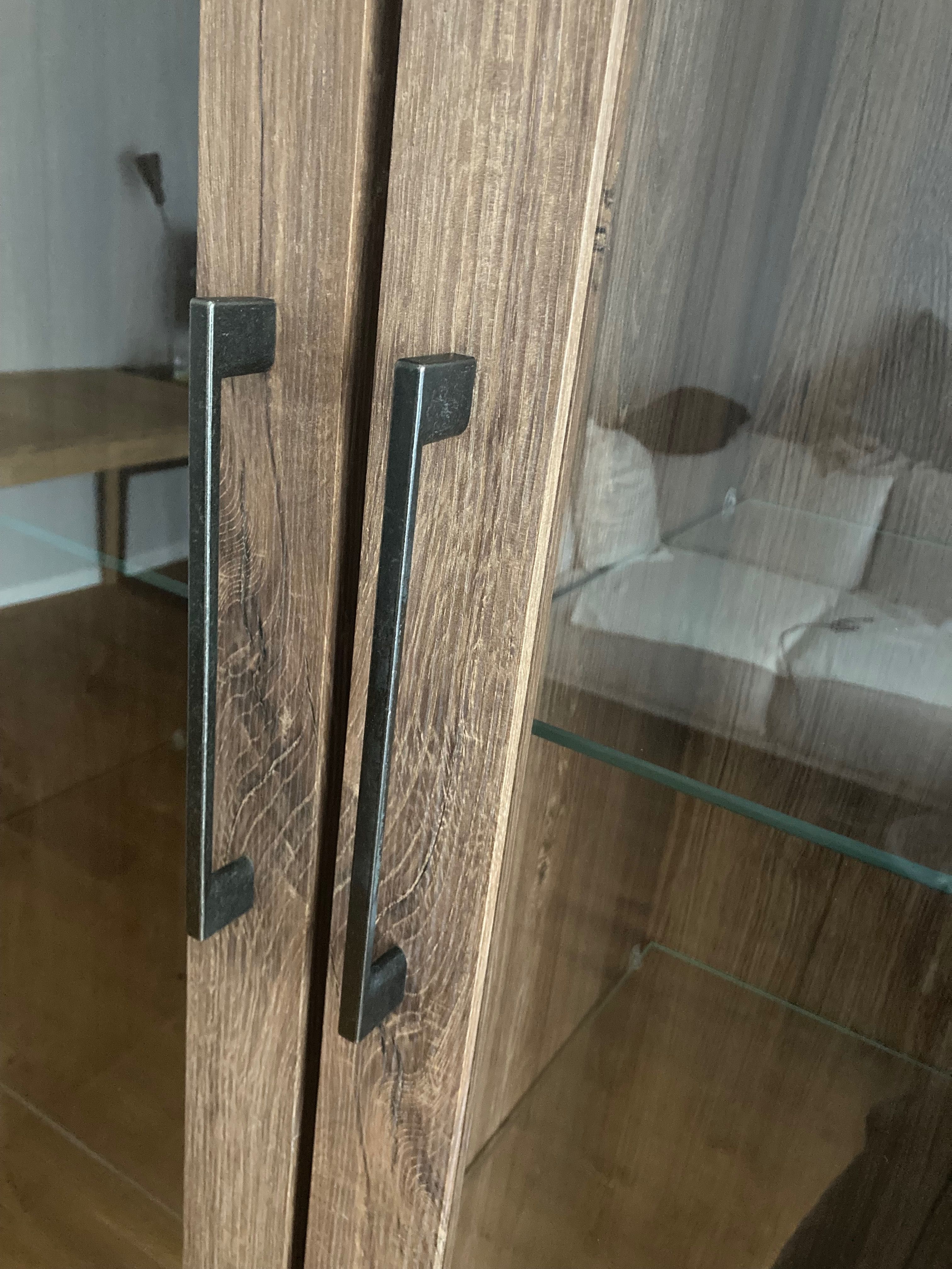 Witryna 98cm z kolekcji Gent BRW dąb stirling