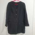 Granatowy płaszczyk Massimo Dutti roz. 38