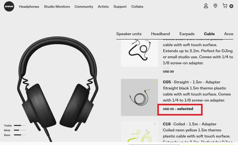 НОВI модульні навушники AIAIAI TMA-2 custom build