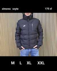 Nowa kurtka Męska Zimowa Szyte logo M L XL XXL różne modele.