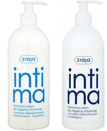 Zestaw 2 opakowania płyn Intima do higieny intymnej Ziaja 500 ml x2