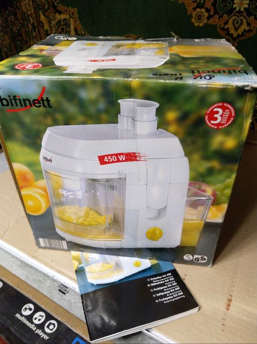 Нова соковижималка Bifinett KH 450