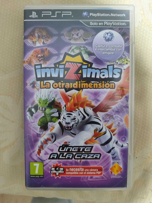 Coleção jogos PSP - Invizimals