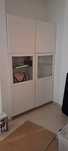 2 móveis ikea / vitrine no centro (porta vidro)