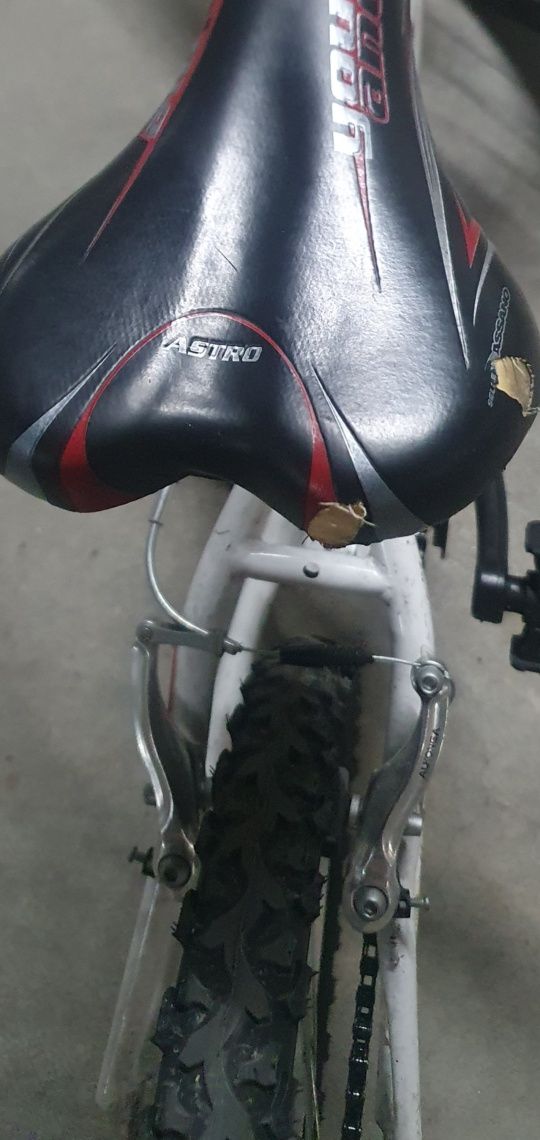 Bicicleta uzada em bom estado