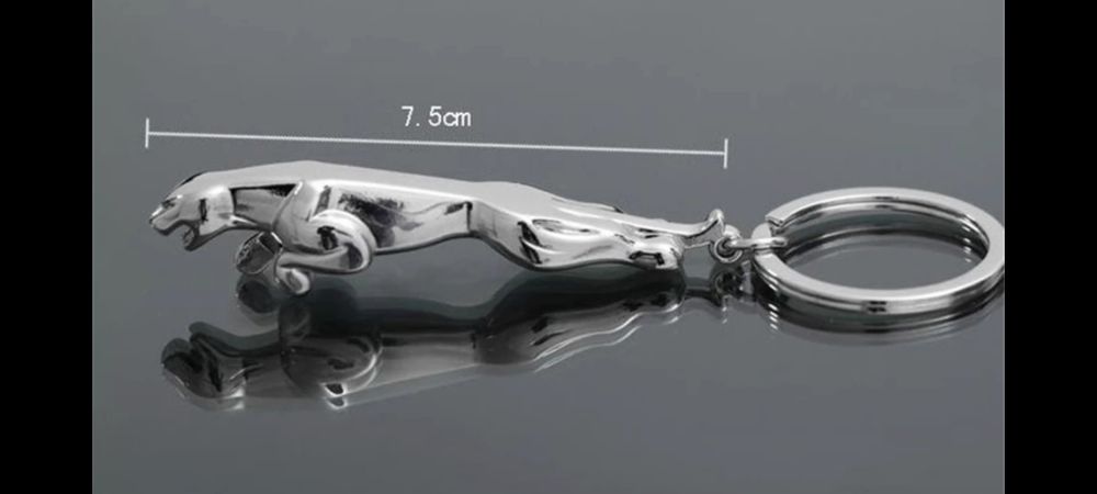 Porta chaves Jaguar 7,5cm