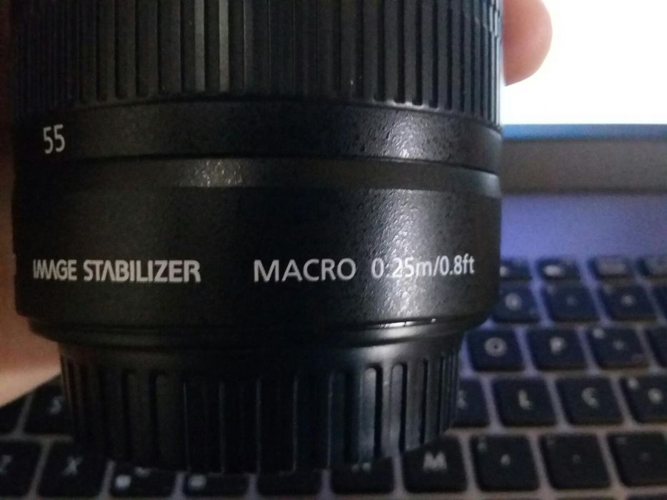 Objectiva 18-55mm macro 0.25m/0.8ft com garantia