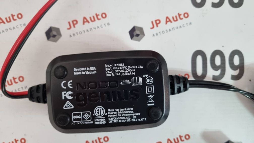Зарядное устройство для автомобильного акб Noco genius2 2A США
