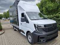 Renault Master  Plandeka 8 palet + drzwi z tyłu