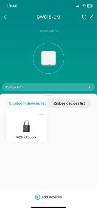 Bramka multimode ZigBee Bluetooth WIFI Tuya USB-C