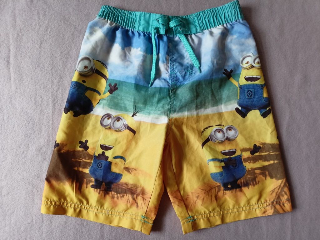 Kąpielówki, spodenki chłopięce, Minionki