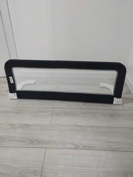 Barierka zabezpieczająca ochrona do łóżka pod materac 105cm grafit