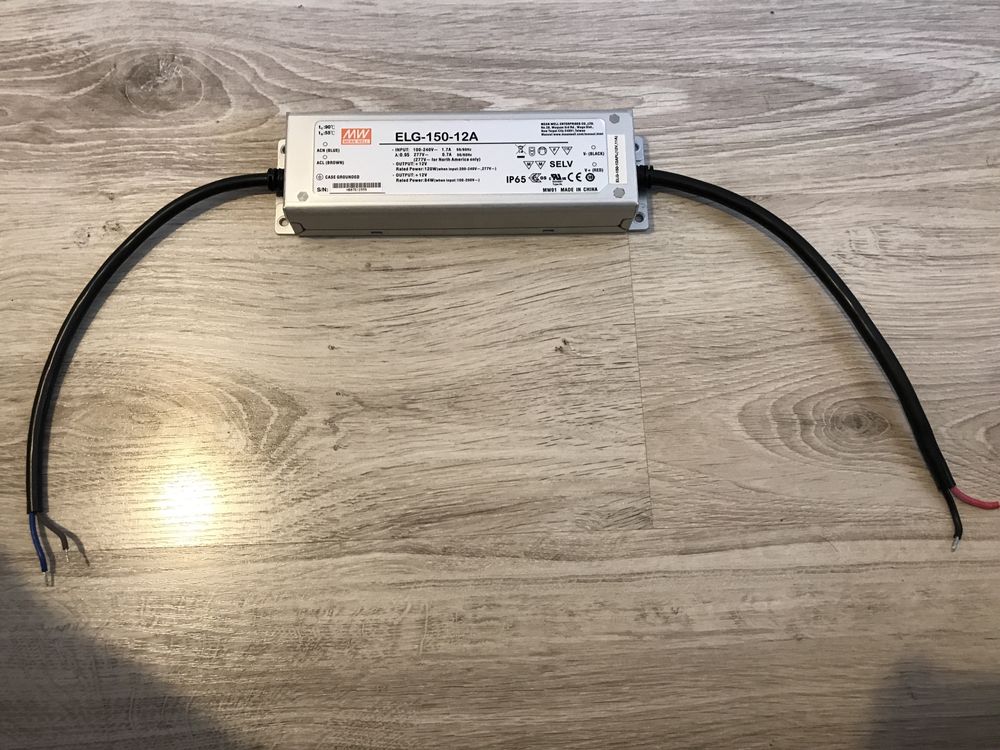 Zasilacz Mean Well ELG-150-12A IP65 |12V|