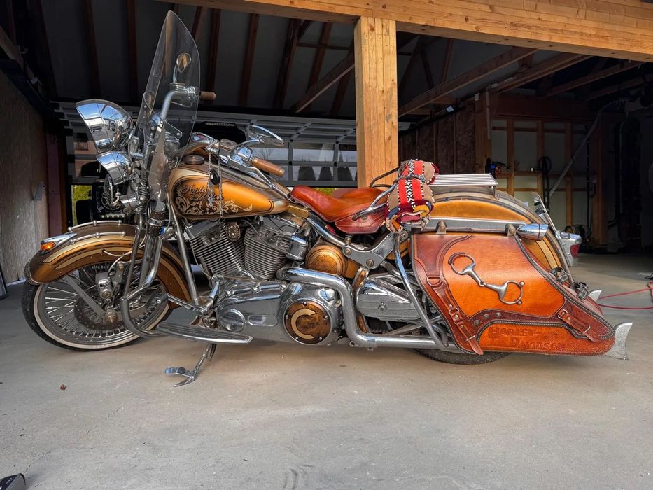 Harley-Davidson Softail Heritage Classic Kolekcjonerski - pełen custom  - jedyny taki !