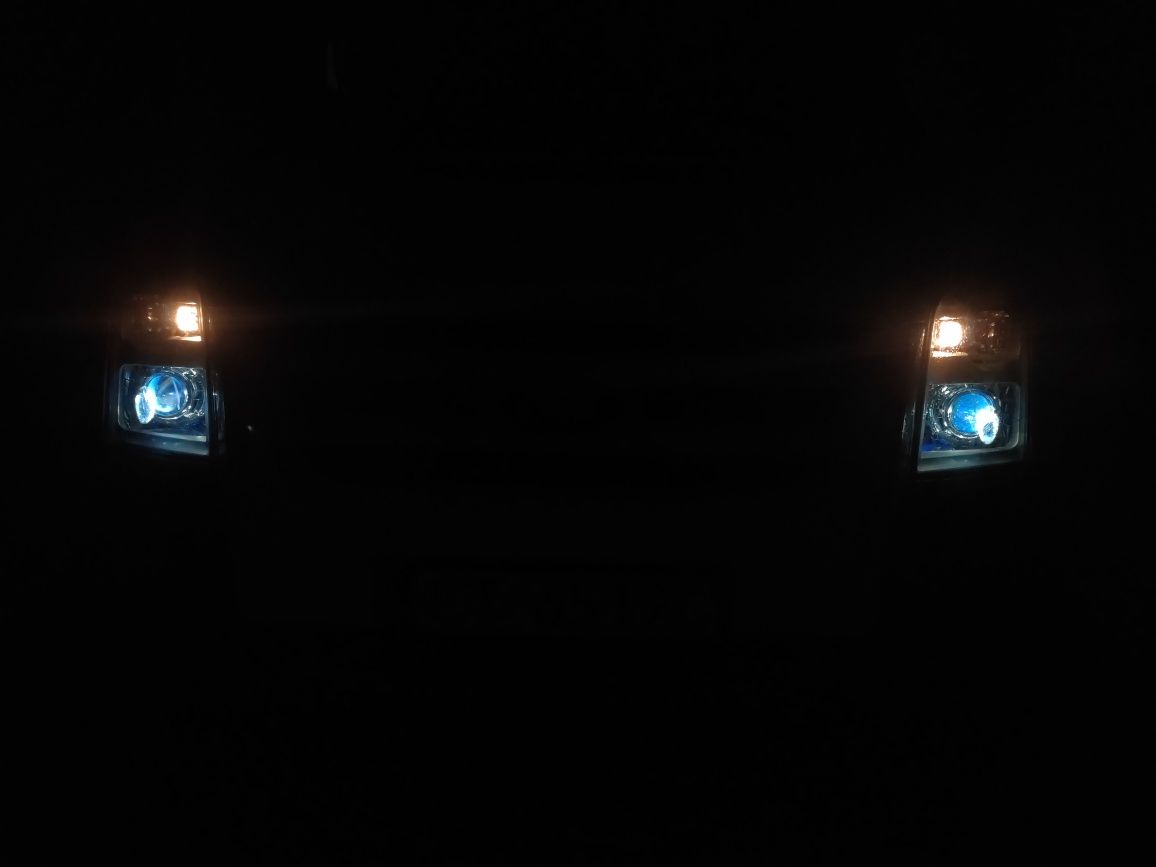 Transit MK7 biled bi-led reflektory retrofit regeneracja nie Xenon h4