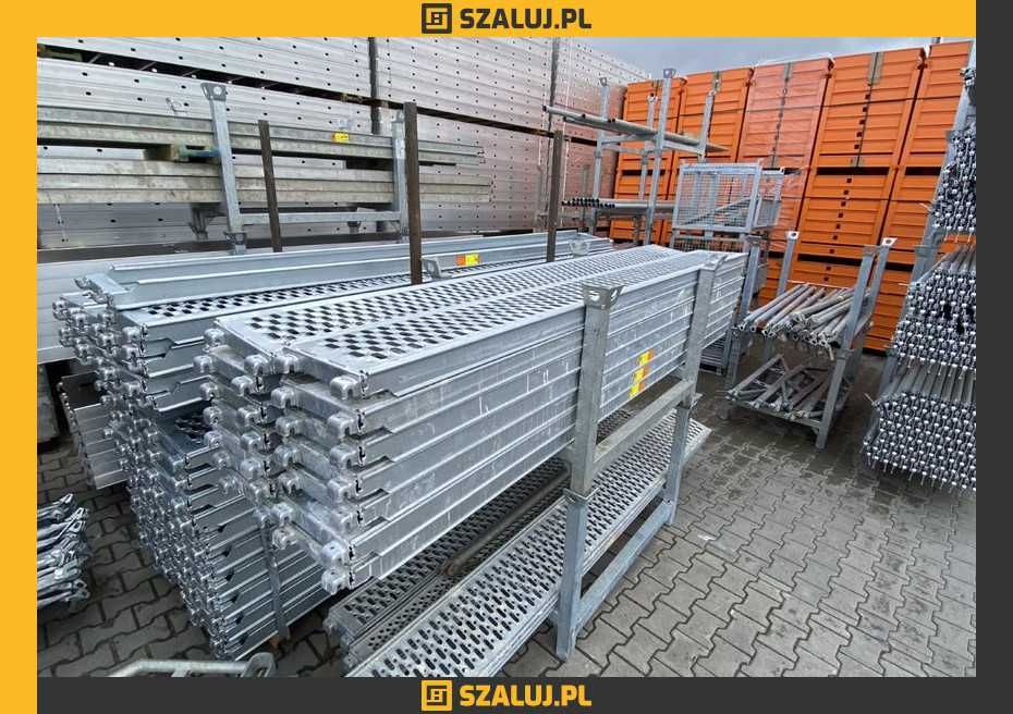 Rusztowanie typu Plettac Zestaw 30m2 6m x 6m Tanie rusztowania