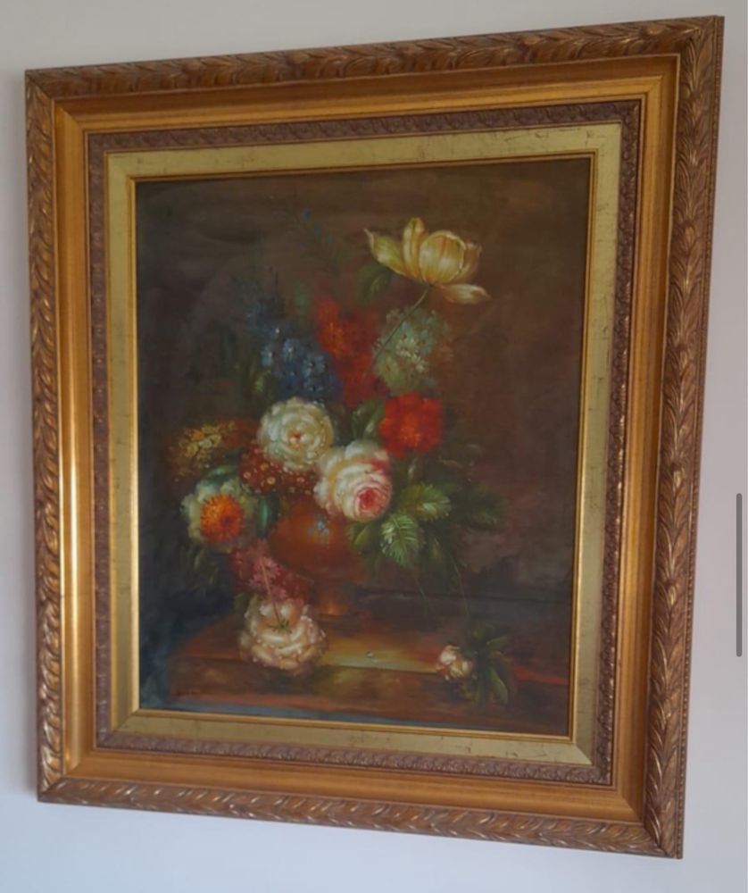 2 Quadro Pintura à Mão Original