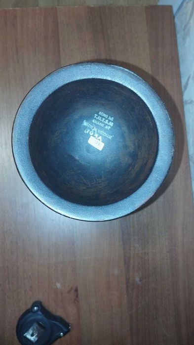 Ваза чорна, дерево, лак, Вьетнам, середина ХХ ст