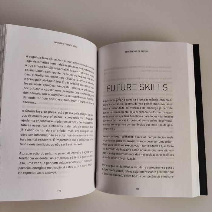 Livro "Harvard Trends"