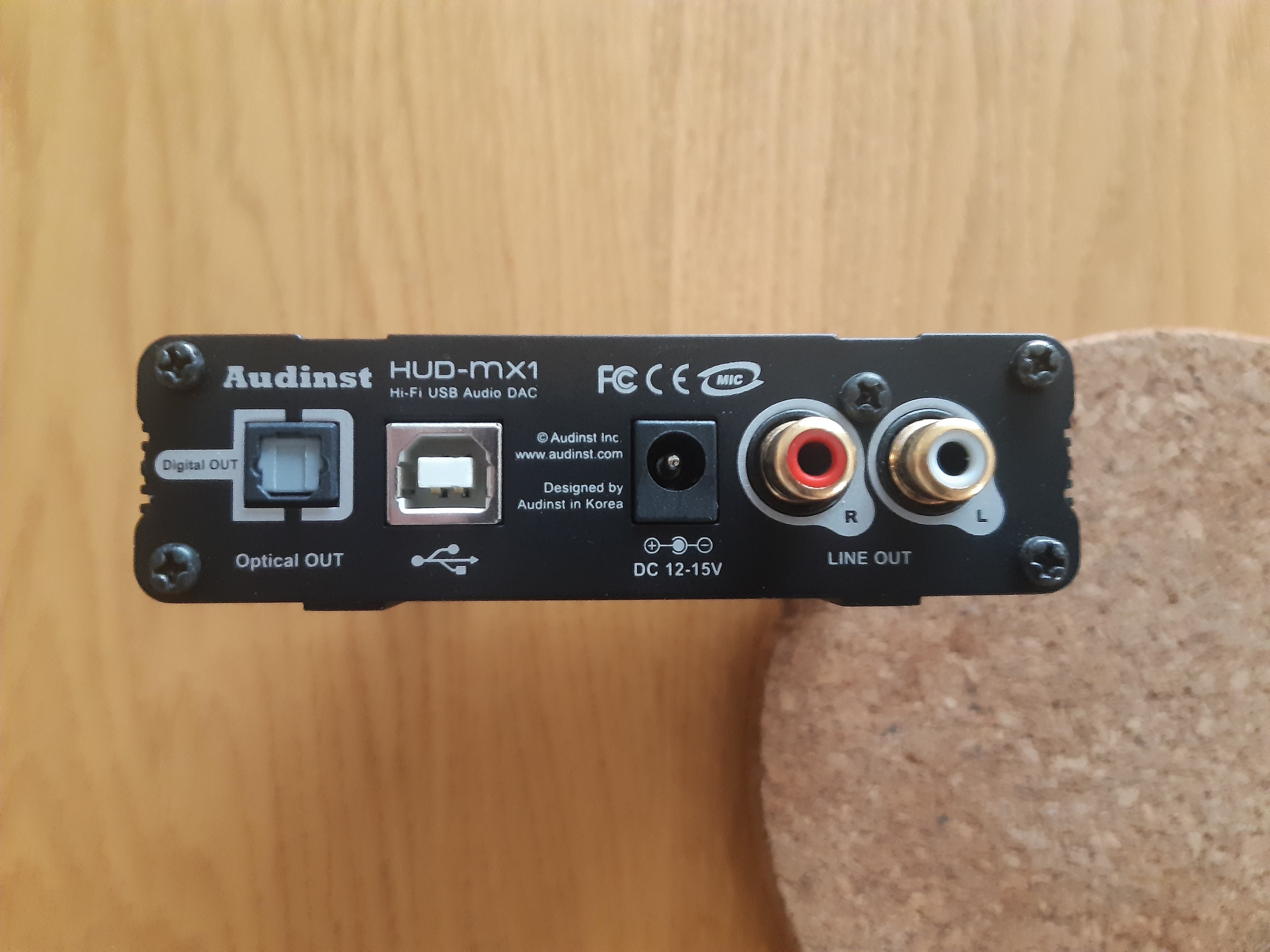 Wzmacniacz słuchawkowy - Audinst HUD-mx1 USB DAC