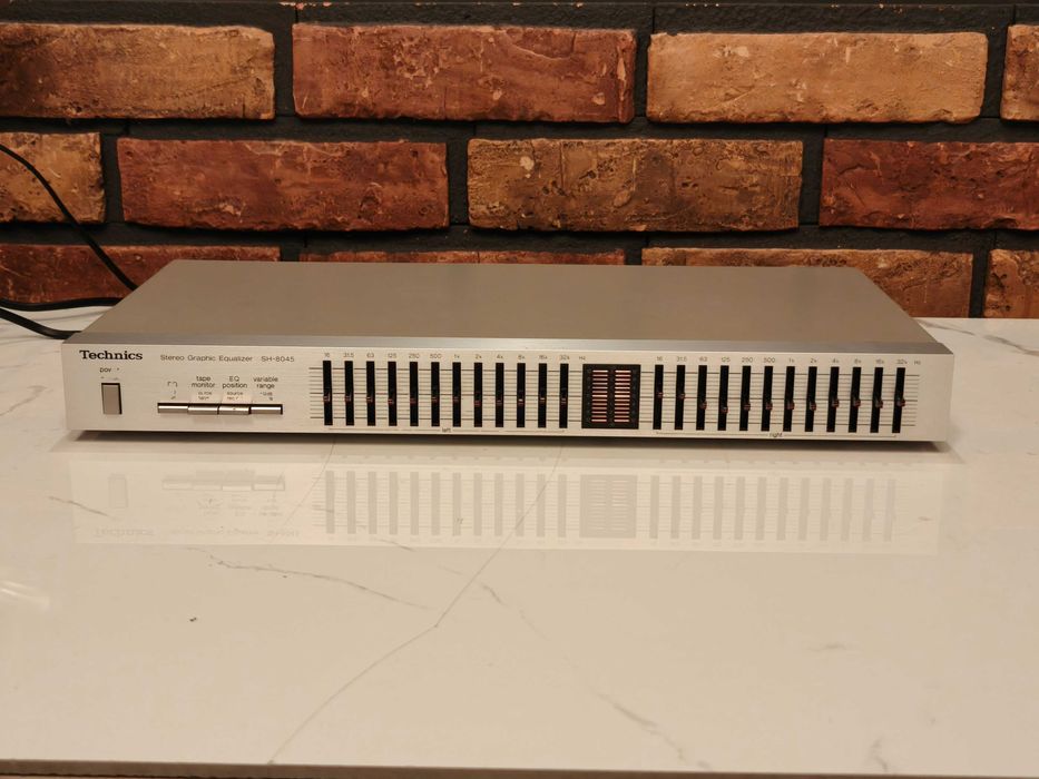 TECHNICS SH-8045 ! Rzadki korektor graficzny ! 12 pasm !