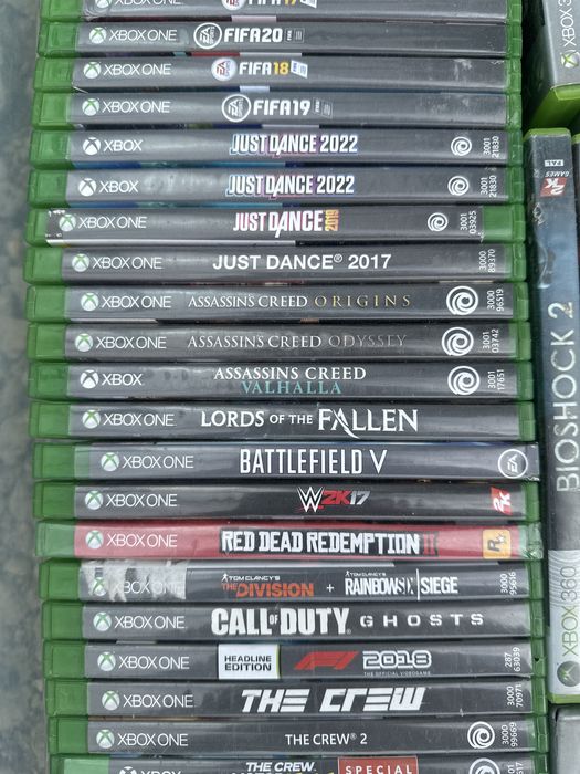 Gry kompatybilne xbox  360 one S X Series różne dla dzieci ceny