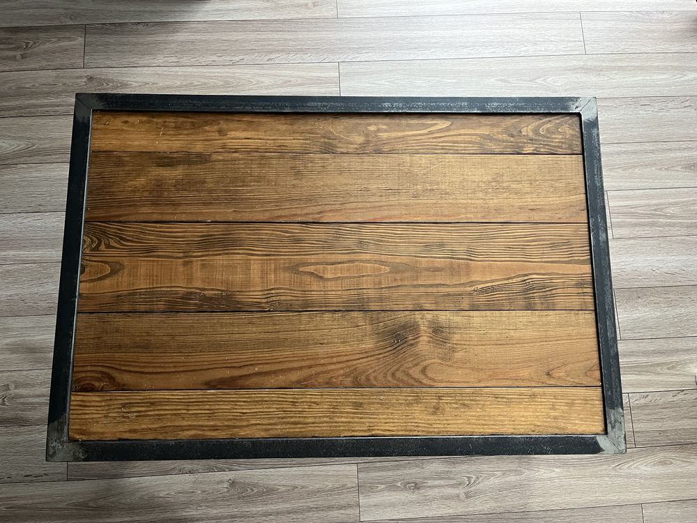 Stolik kawowy industrialny loft
