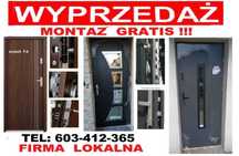 Drzwi zewnętrzne WEJŚCIOWE do mieszkania z MONTAŻEM- wewnątrzklatkowe