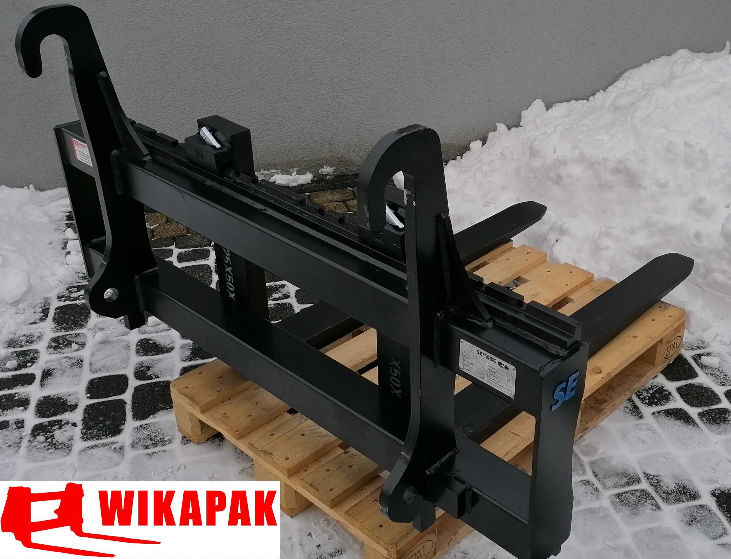 Paleciak Karetka do JCB Q-Fit / JCB 528-535 z Widłmi