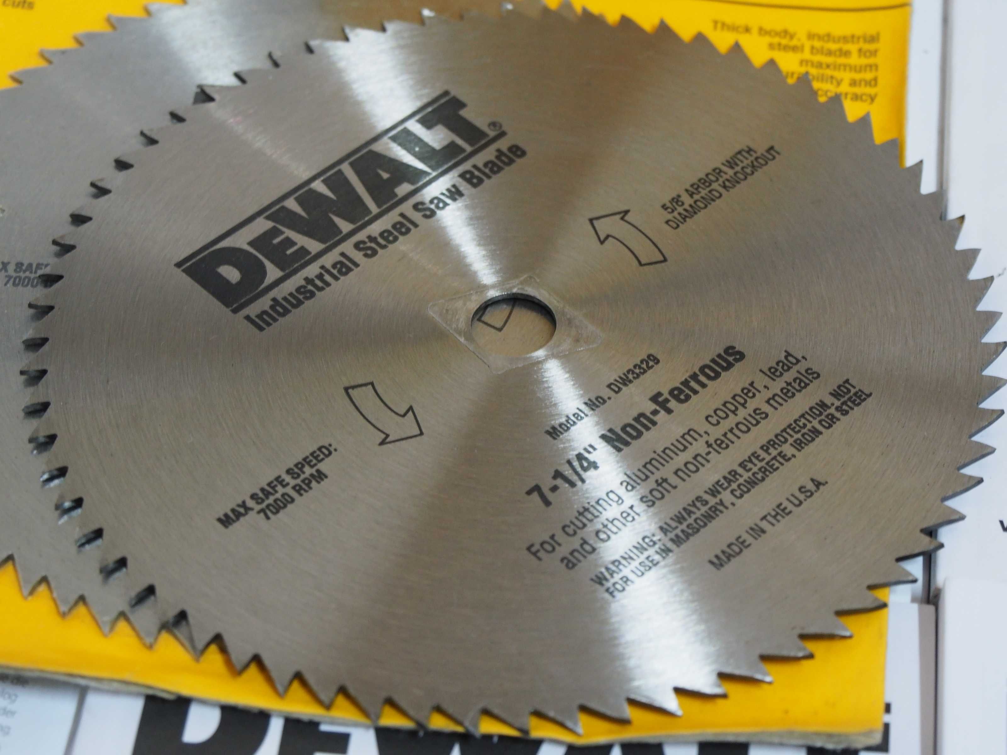 Tarcza DEWALT DW 3329 pila do miedż aluminium pilarka milwaukee