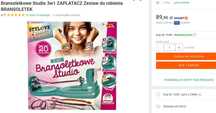 Zestaw do robienia bransoletek bransoletkowe studio
